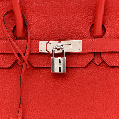 Hermes Togo BIRKIN 35 Geranium 8 of 12