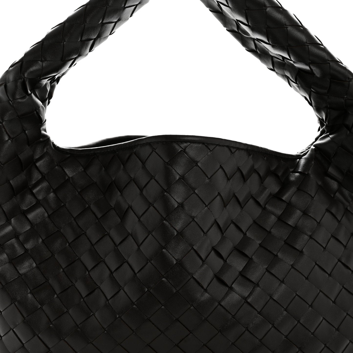 Calfskin Intrecciato Small Hop Fondant