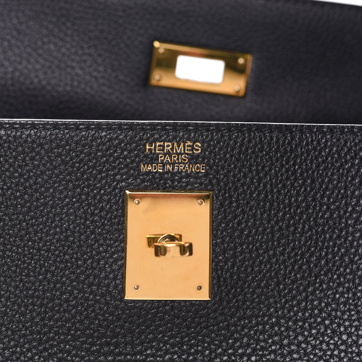 Hermes Togo Kelly Retourne 35 Black 7 of 35