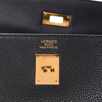 Hermes Togo Kelly Retourne 35 Black 7 of 35