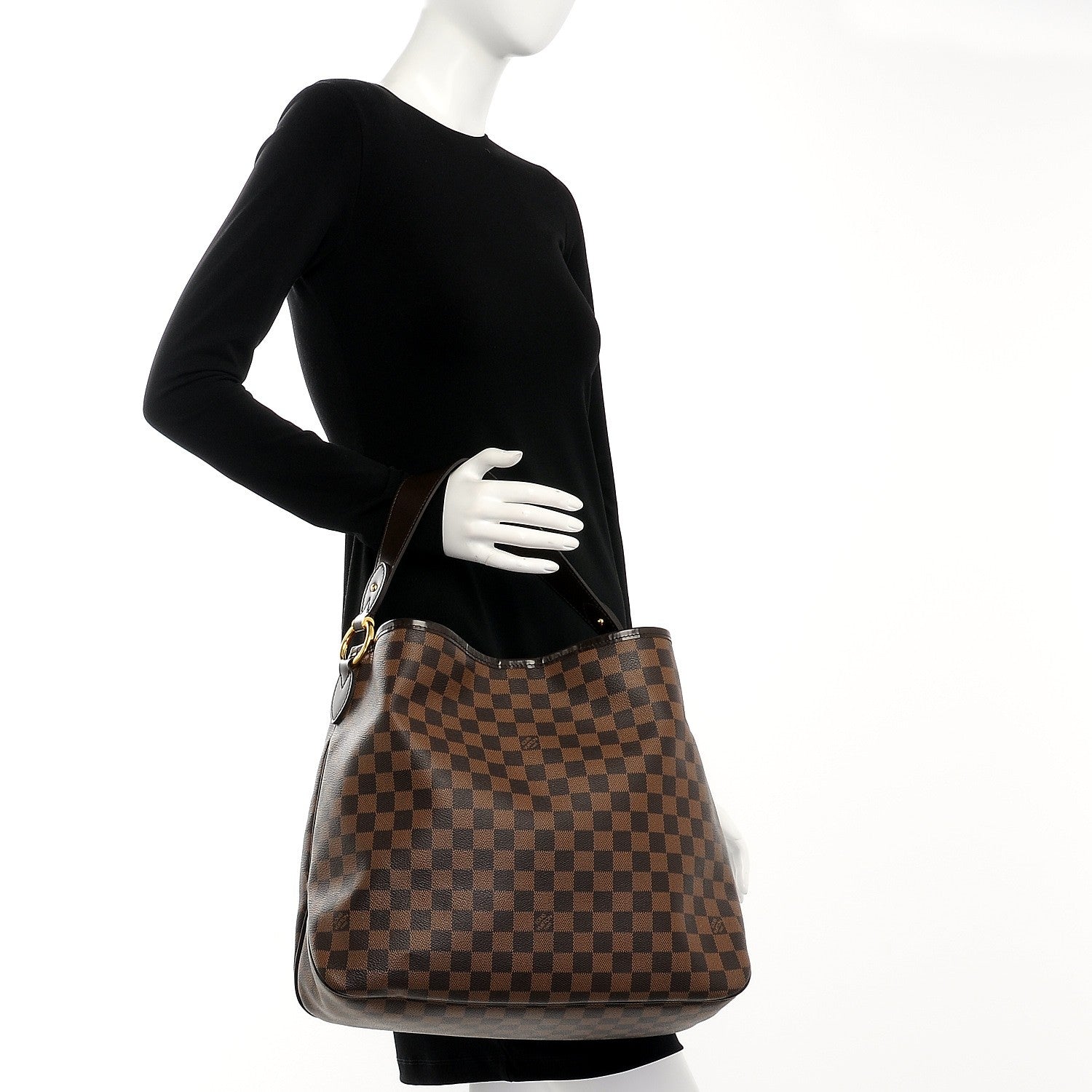 Louis Vuitton Damier Ebene Delightful MM 2 of 8