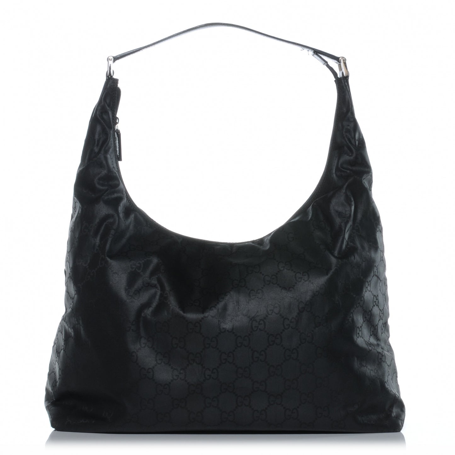 Nylon Monogram Large Hobo Black