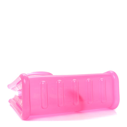 Telfar x MELISSA Jelly Medium Shopping Bag Clear Pink 4 of 9
