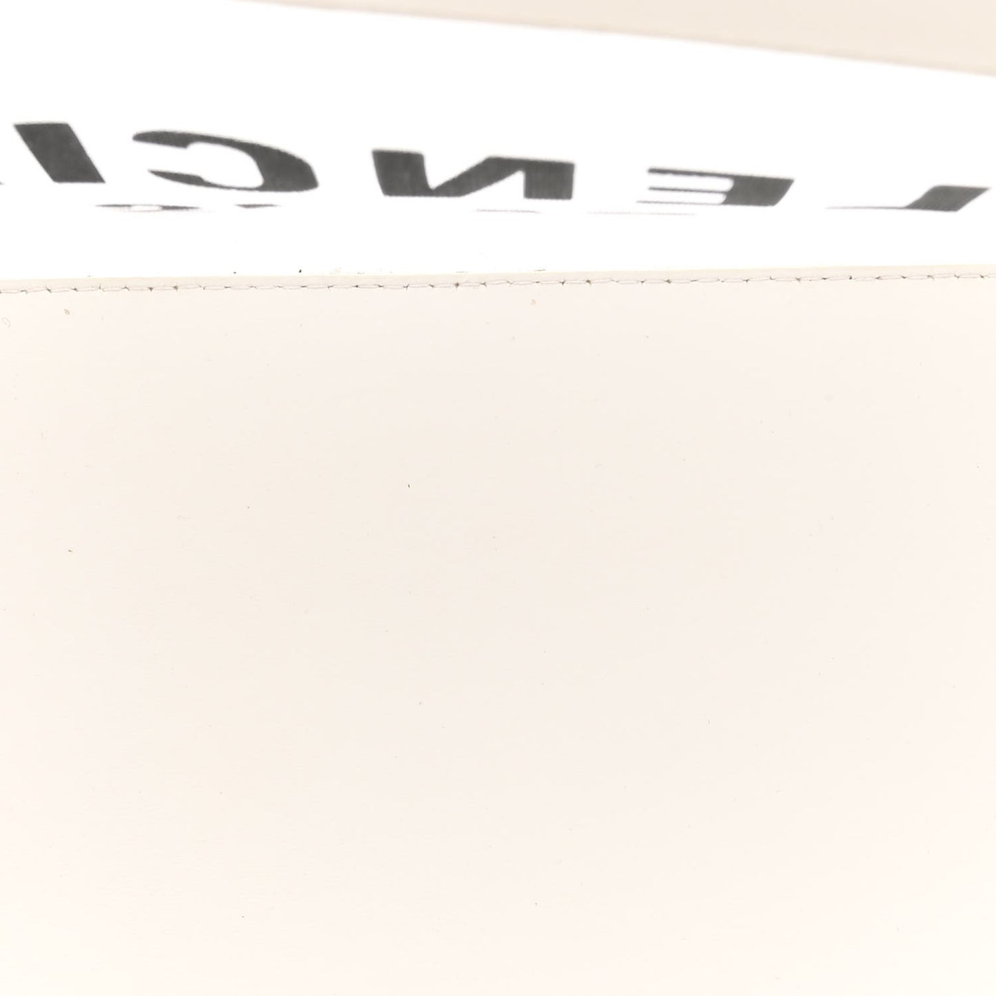 Mesh Large Duty Free Tote White