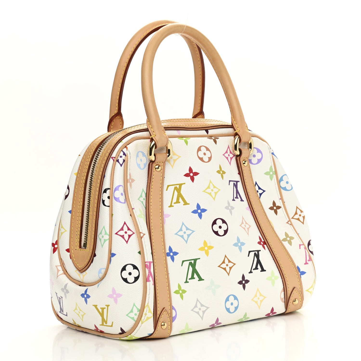 Louis Vuitton Monogram Multicolor Priscilla White 3 of 10