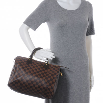 Louis Vuitton Damier Ebene Speedy 30 2 of 7