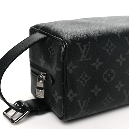 Louis Vuitton Monogram Eclipse Locker Dopp Kit Toilet Pouch 7 of 8