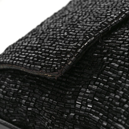 Fendi Beaded Baguette Black 9 of 11