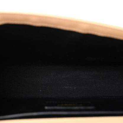 Saint Laurent Grain De Poudre Medium Monogram Kate Satchel Nude Powder 5 of 13