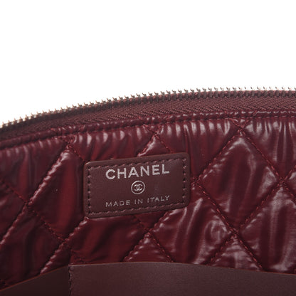 Chanel Caviar Quilted Large Slide Pouch Black 6 of 8