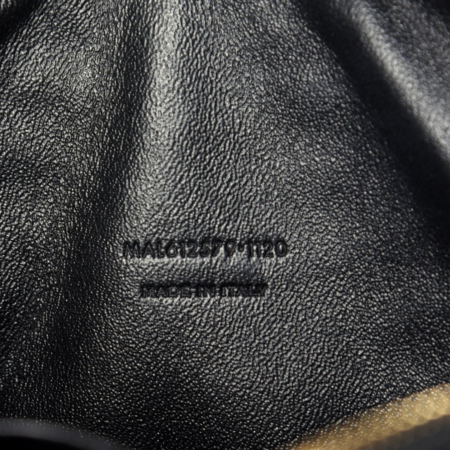 Grain De Poudre Matelasse Monogram Mini Lou Camera Bag Black