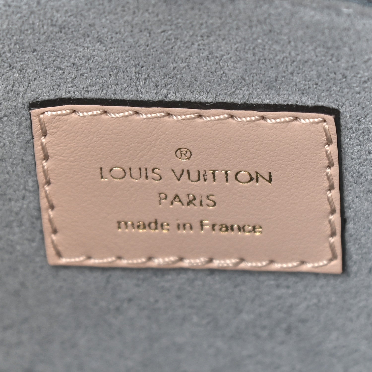 Louis Vuitton Calfskin Monogram On My Side PM Greige 6 of 8