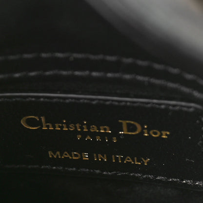 Christian Dior Lambskin Cannage Micro Lady Dior Black 6 of 10