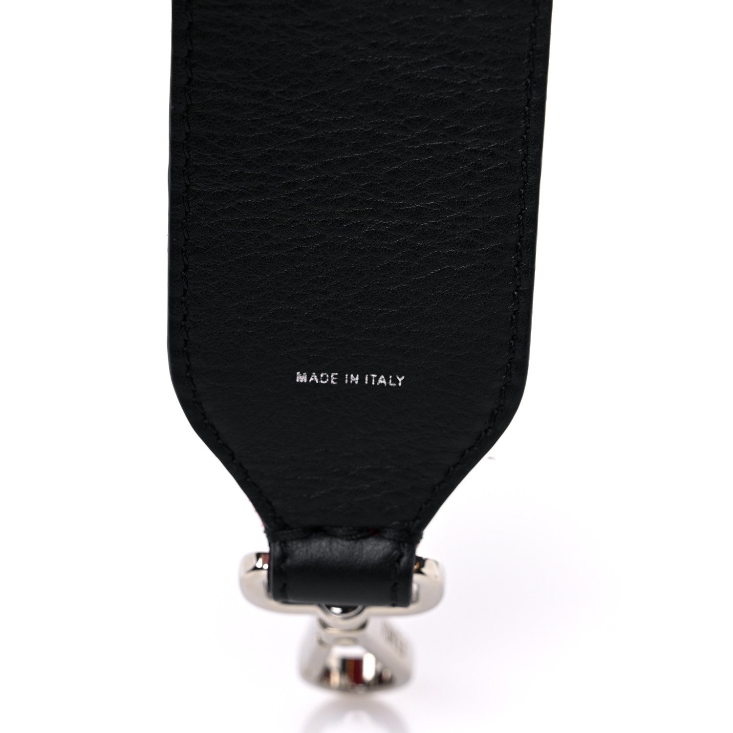 Fendi Velvet FF Mini Strap You Red 4 of 4