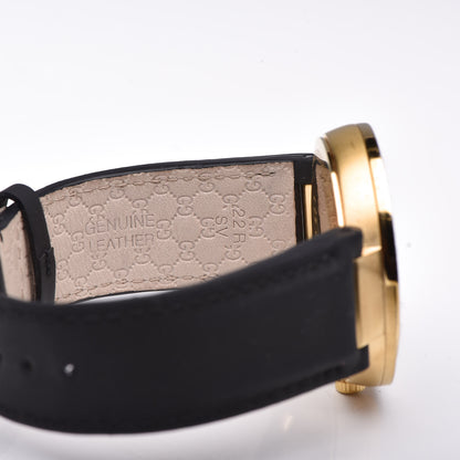 Gucci Stainless Steel Calfskin Diamond 42mm Interlocking G Latin Grammy Quartz Watch 7 of 9