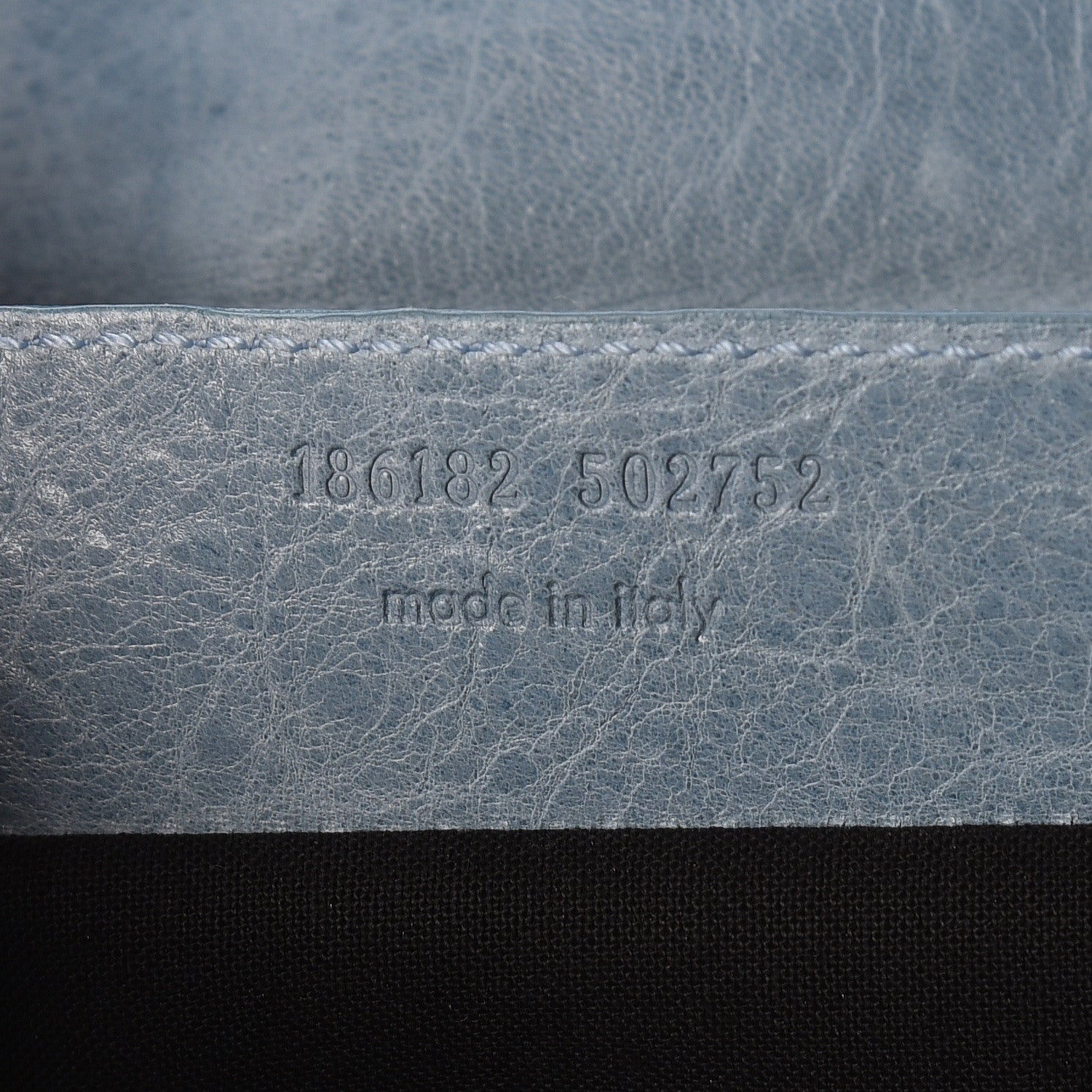 Balenciaga Agneau Giant 21 Silver Hardware Envelope Clutch Sky Silver Hardware 7 of 7