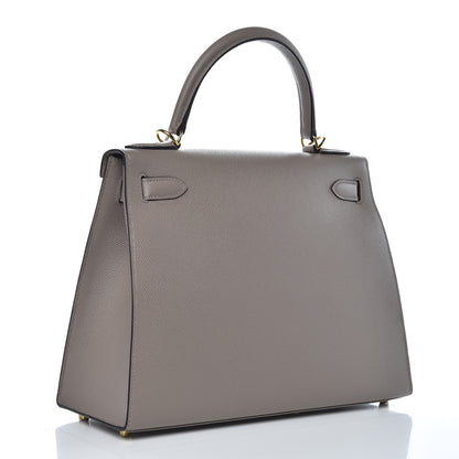 Hermes Epsom Kelly Sellier 28 Gris Asphalte 4 of 34