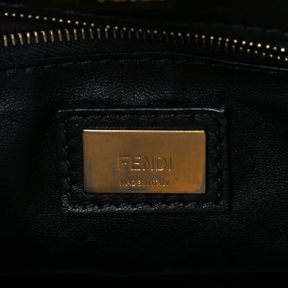 Fendi Nappa Mini Peekaboo Iconic Satchel Black 6 of 9