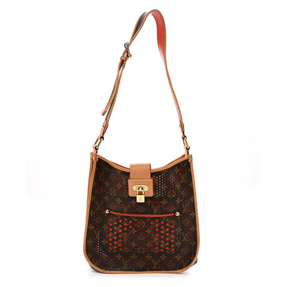 Louis Vuitton Monogram Perforated Musette Orange 1 of 13