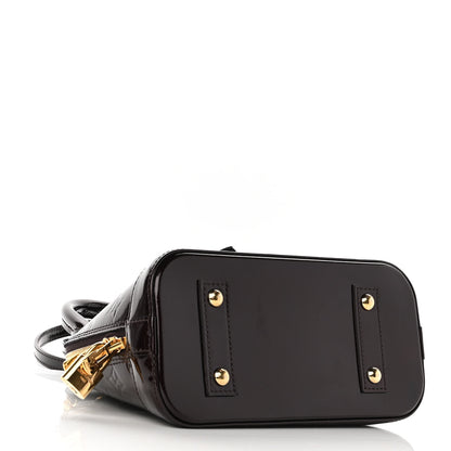 Louis Vuitton Vernis Alma BB Amarante 4 of 9