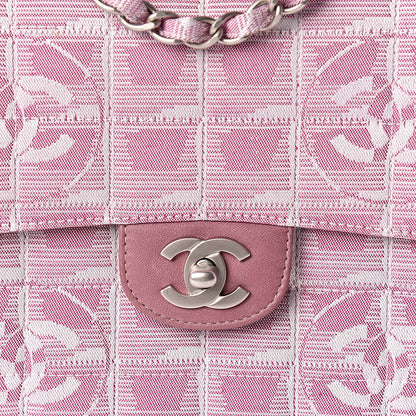 Chanel Nylon Medium Travel Flap Pink 11 of 12