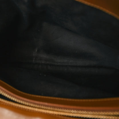 Saint Laurent Calfskin Y Quilted Monogram Medium Loulou Chain Satchel Dark Natural 5 of 12