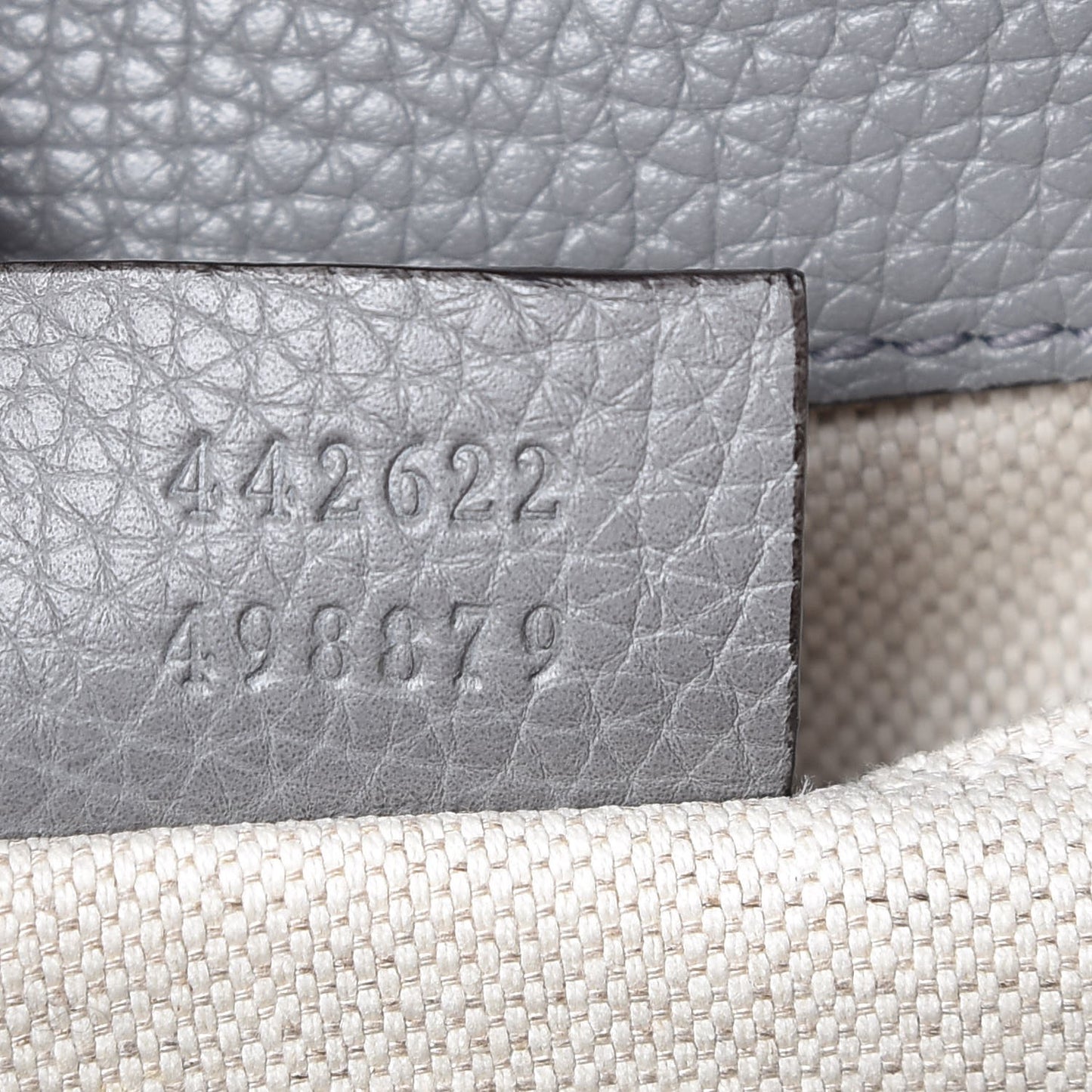 Cellarius Calfskin Mini GG Marmont Top Handle Bag Deep Grey