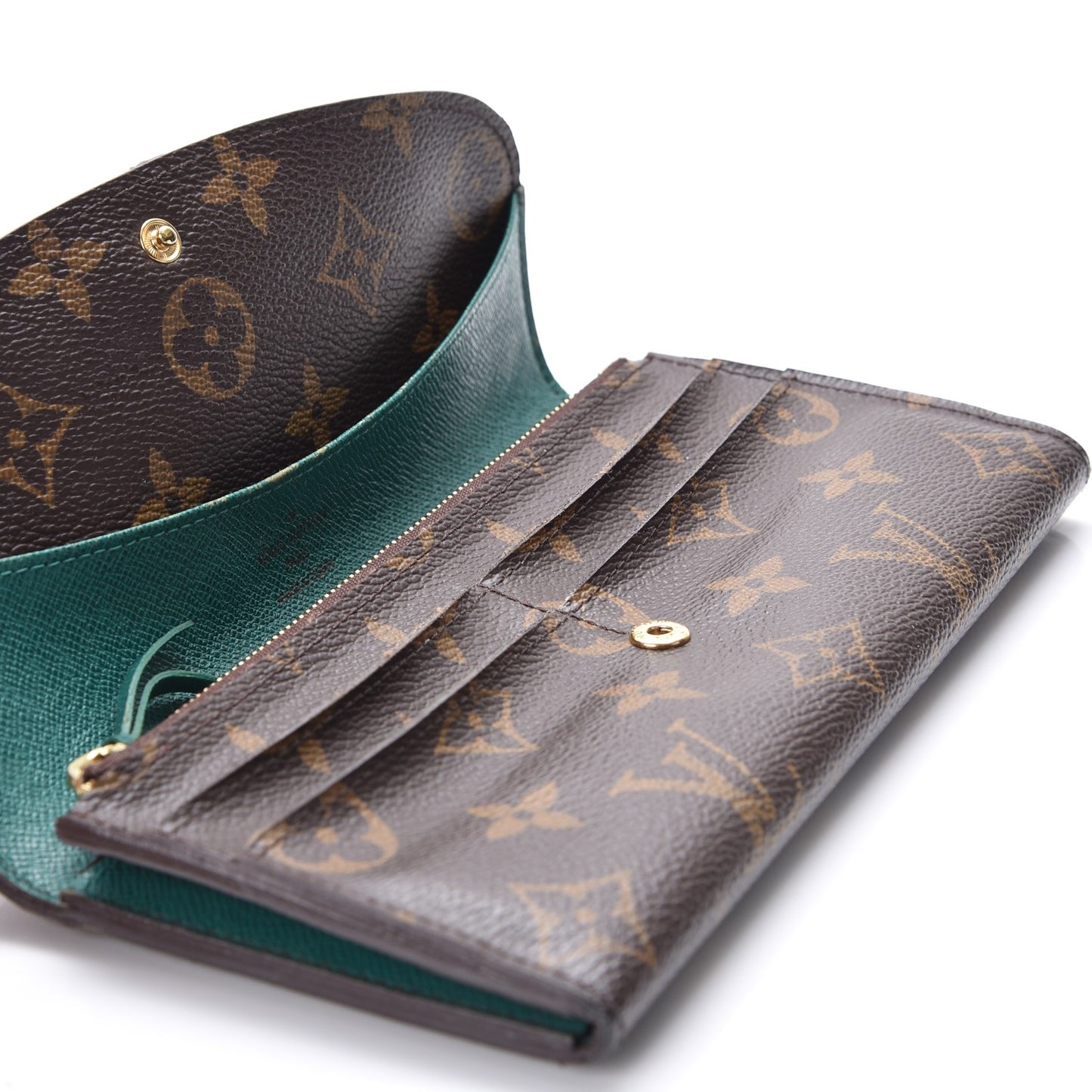 Monogram Emilie Wallet Vert
