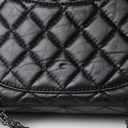 Chanel Aged Calfskin Quilted 2.55 Reissue 226 Black 11 of 13