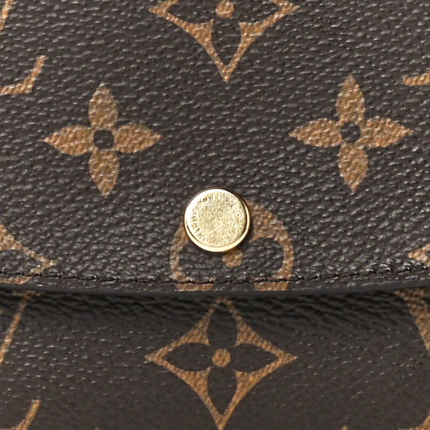 Monogram Emilie Wallet Rose Ballerine