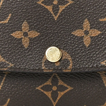 Louis Vuitton Monogram Emilie Wallet Rose Ballerine 7 of 10