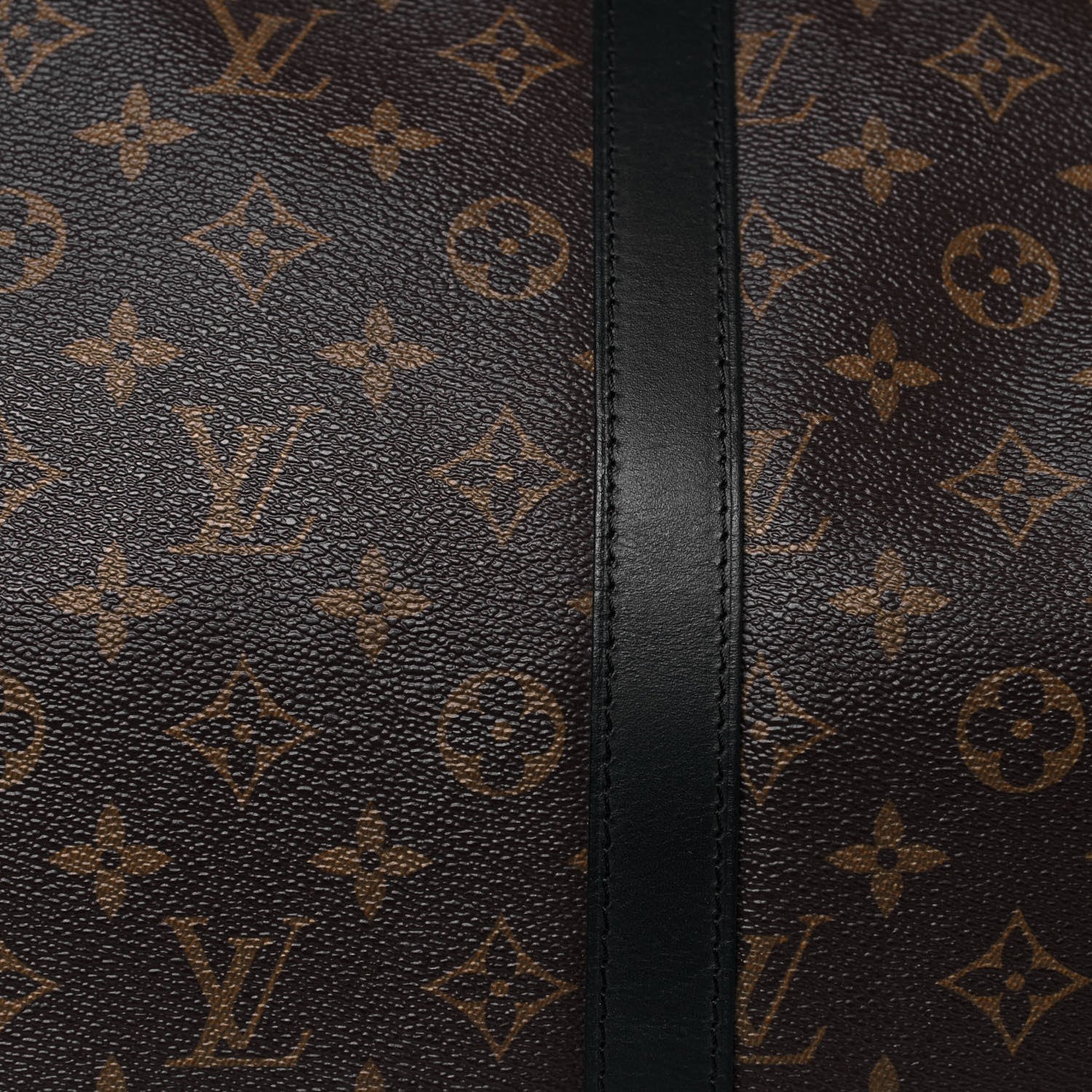 Louis Vuitton Monogram Macassar Keepall Bandouliere 55 7 of 13