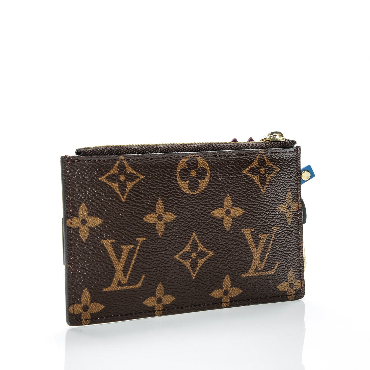 Louis Vuitton Monogram Totem Key Pouch Flamingo 3 of 6