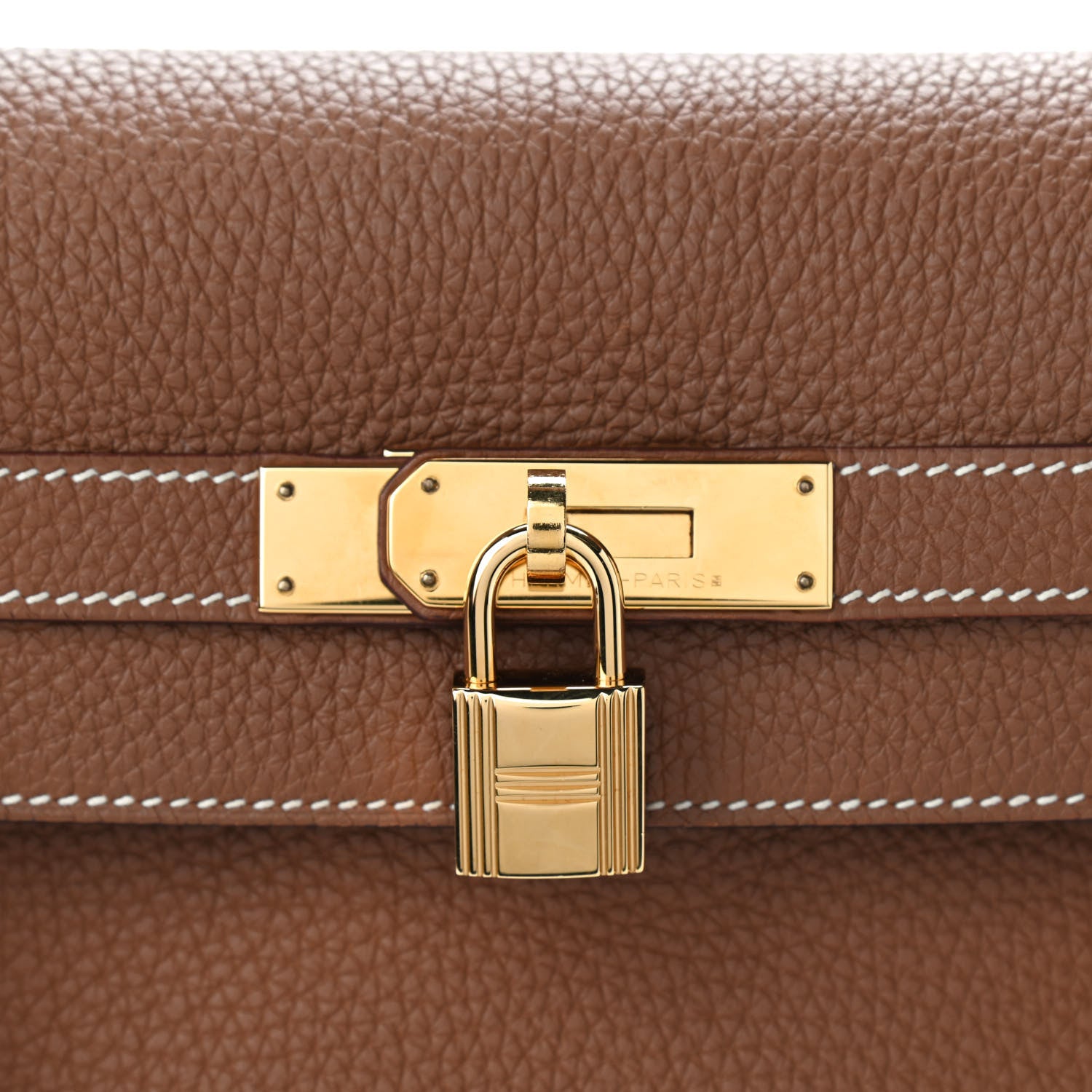 Hermes Togo Kelly Retourne 32 Gold 8 of 13