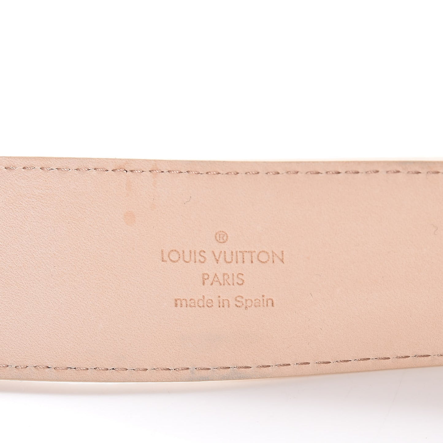 Damier Azur LV Initiales Belt 100 40