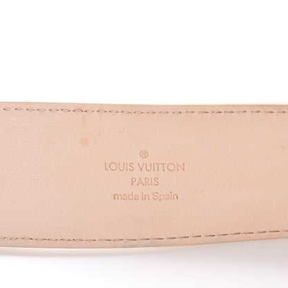 Louis Vuitton Damier Azur LV Initiales Belt 100 40 6 of 8