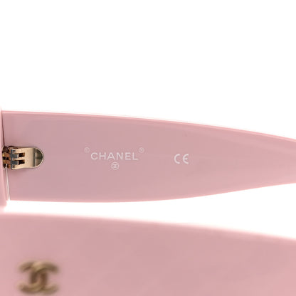 Chanel Acetate Shield Sunglasses 71476 Pink 5 of 8