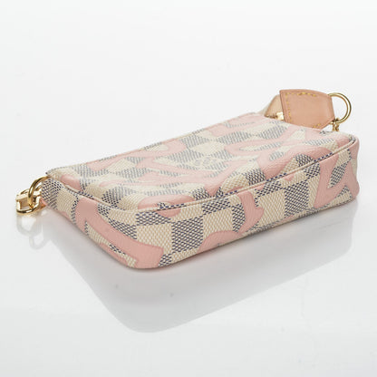 Louis Vuitton Damier Azur Tahitienne Mini Pochette Accessories 4 of 7