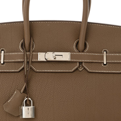 Hermes Togo Birkin 35 Etoupe 8 of 13