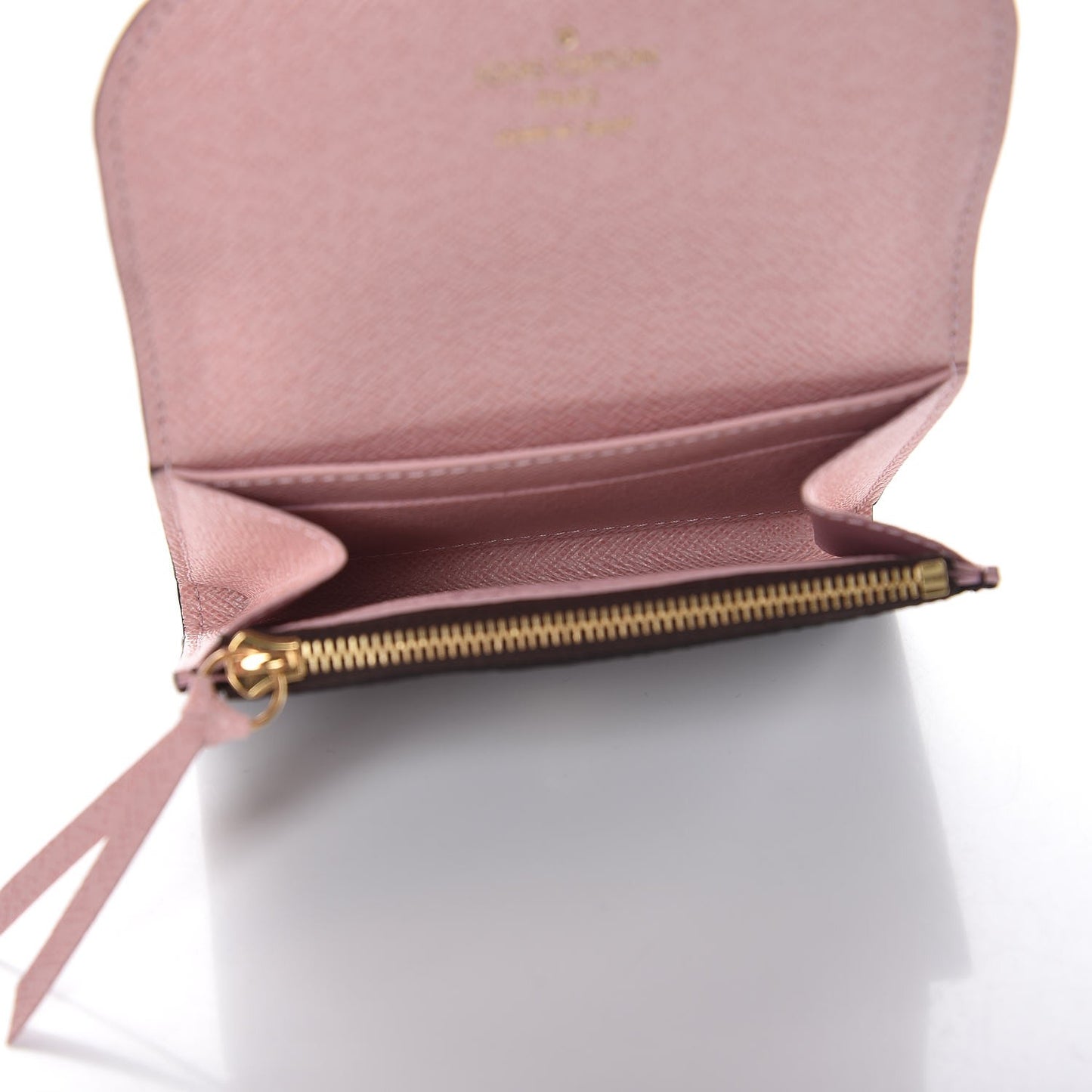 Monogram Rosalie Coin Purse Rose Ballerine