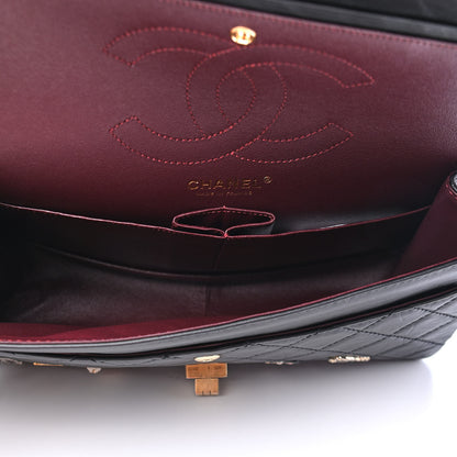 Chanel Aged Calfskin Lucky Charms 2.55 Reissue 226 Flap Black 4 of 6