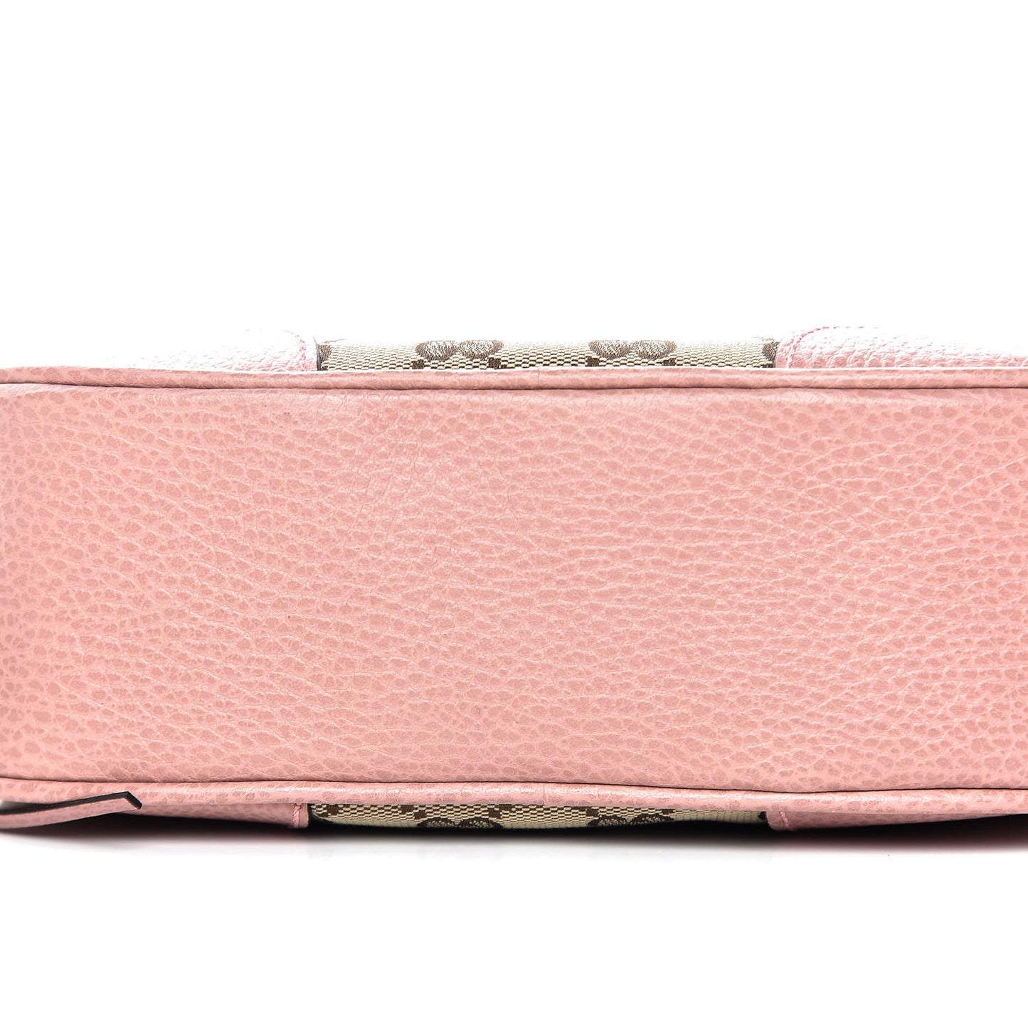 Monogram Mini Bree Messenger Bag Beige Soft Pink