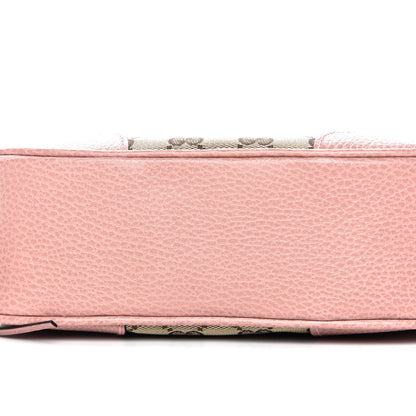 Gucci Monogram Mini Bree Messenger Bag Beige Soft Pink 10 of 10