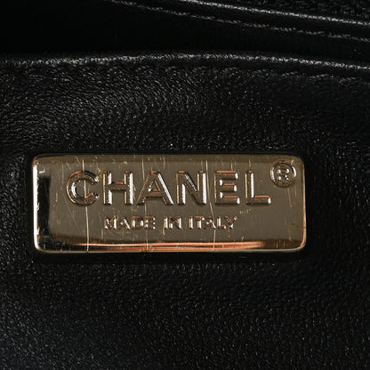 Chanel Sequin Logo Single Flap Orange Turquoise Pink 6 of 10