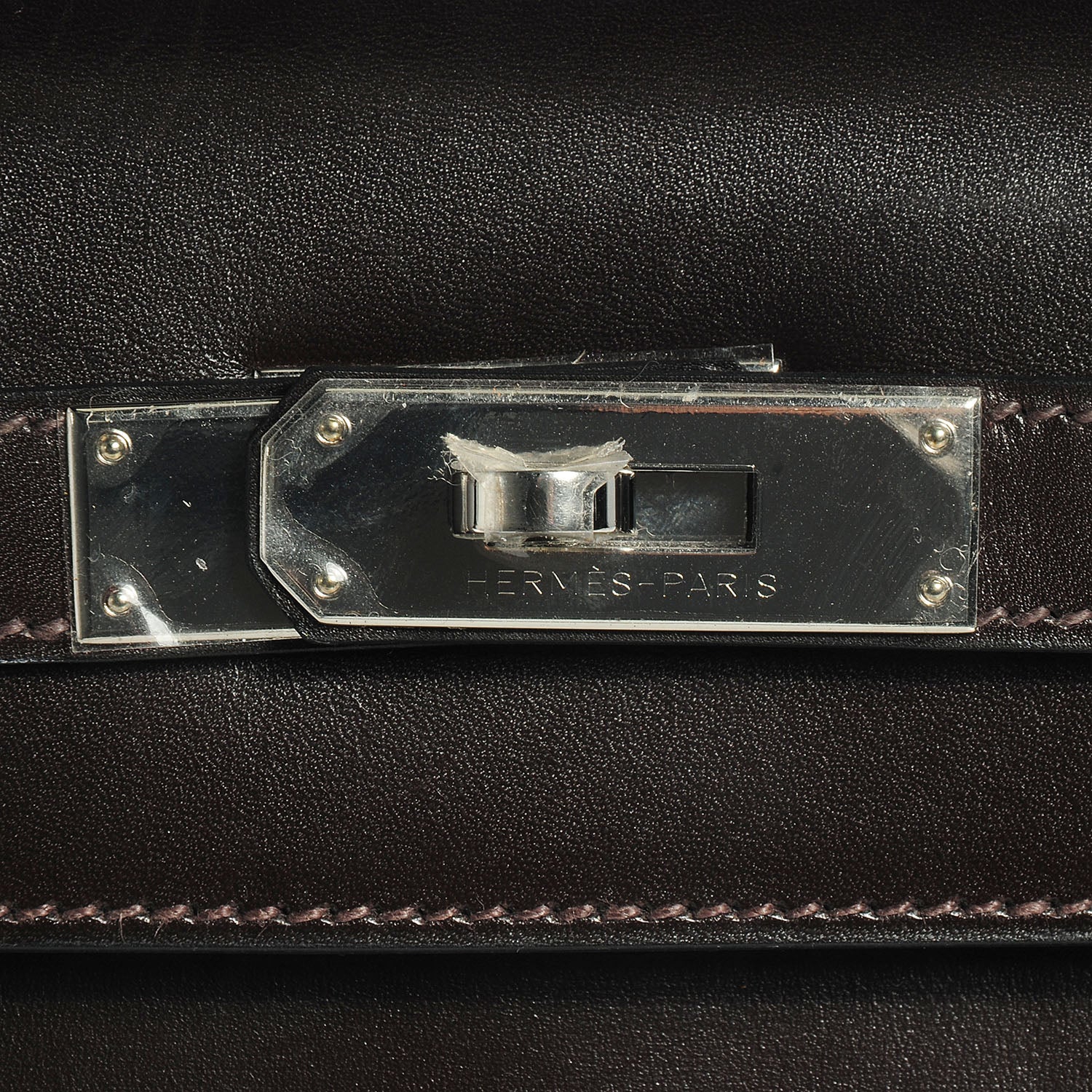 Hermes Box Kelly Sellier 28 Chocolate 8 of 20