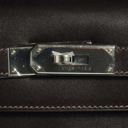 Hermes Box Kelly Sellier 28 Chocolate 8 of 20