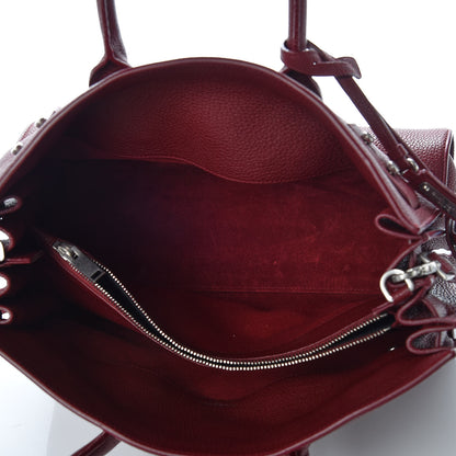 Saint Laurent Grained Calfskin Small Supple Sac De Jour Dark Pallisandre 9 of 18