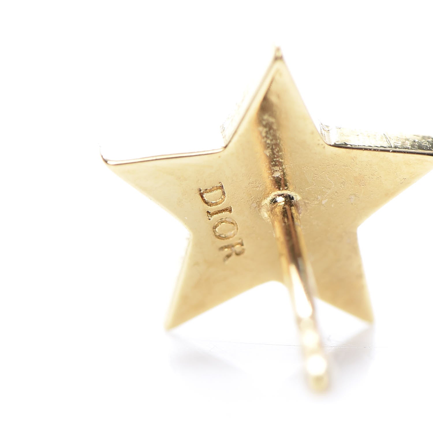 Christian Dior Metal Crystal Dio(r)evolution Earrings Gold 5 of 6