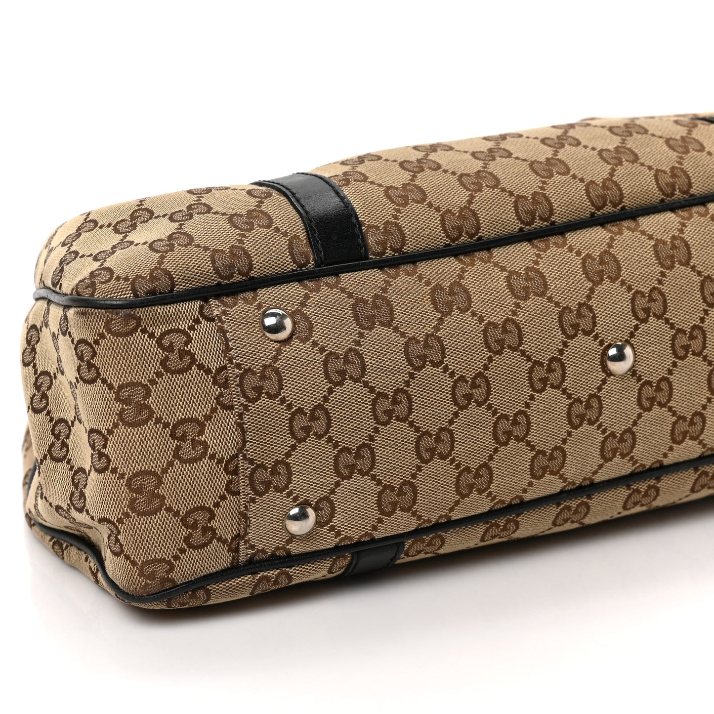 Monogram Medium Twins Tote Dark Brown