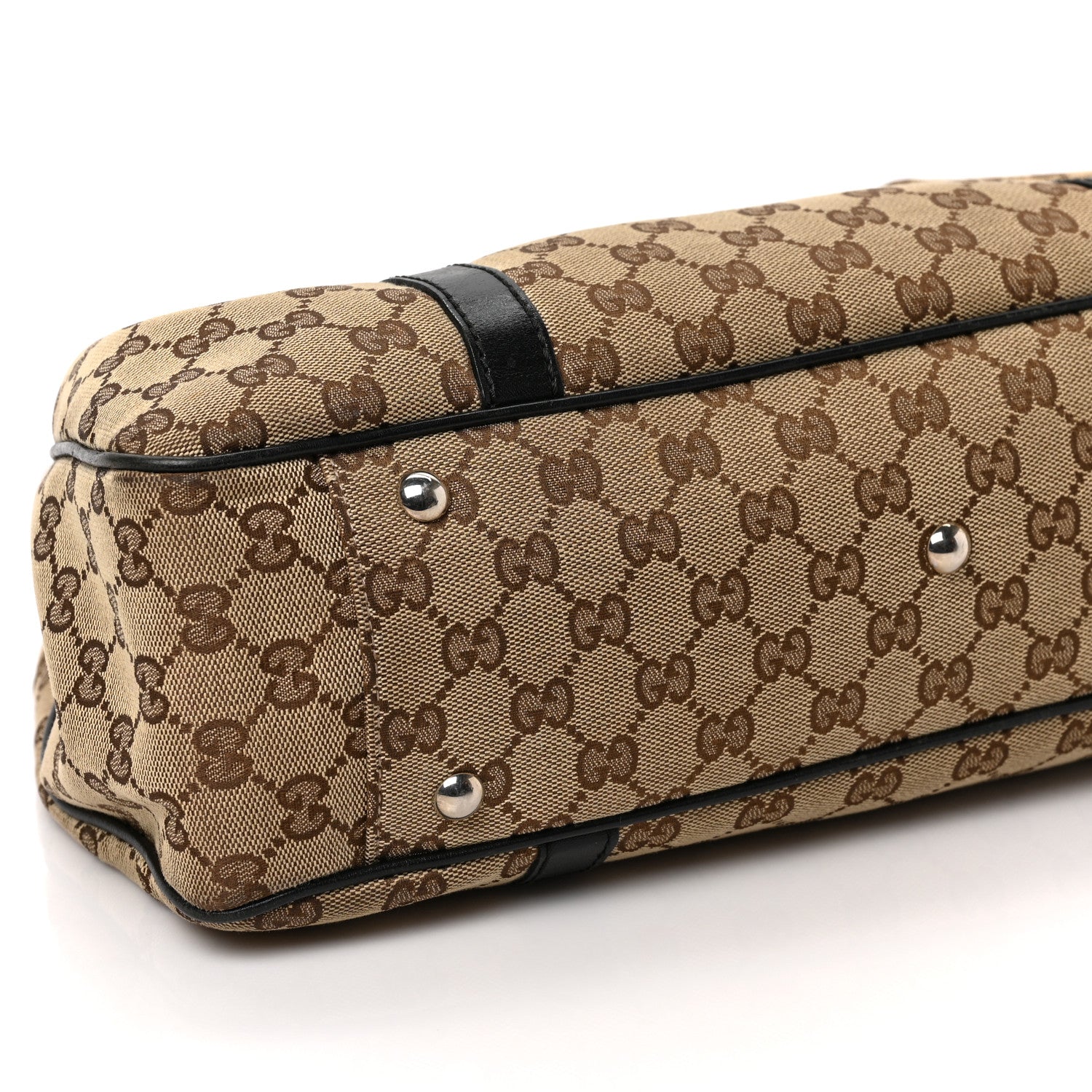 Gucci Monogram Medium Twins Tote Dark Brown 8 of 9